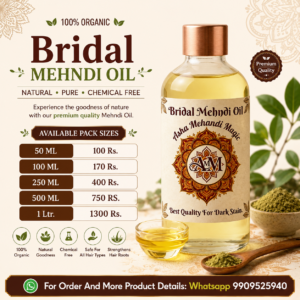 Bridal Mehndi Oil
