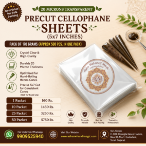 Transparent Precut Cellophane Sheet ( Pack Of 500)